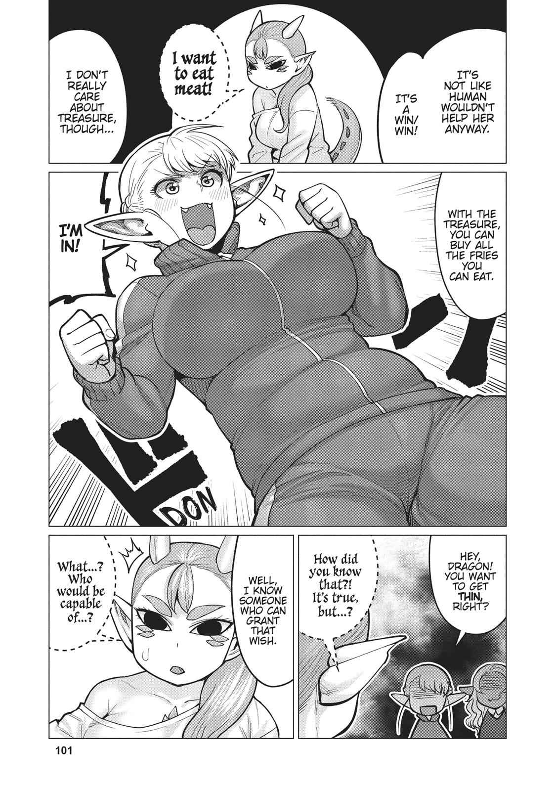 Elf-san wa Yaserarenai Chap 15 - Next Chap 16
