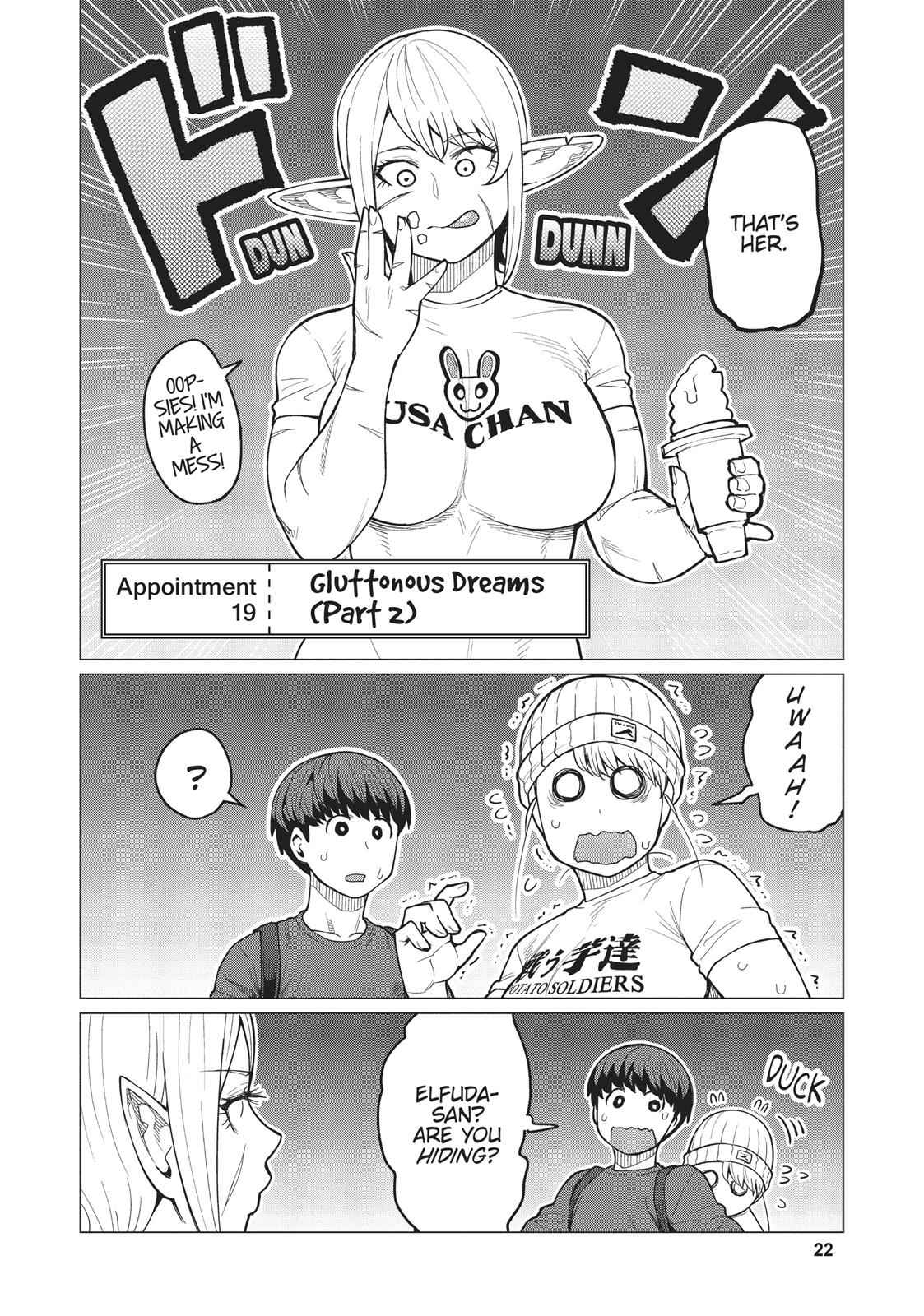 Elf-san wa Yaserarenai Chap 19 - Next Chap 20