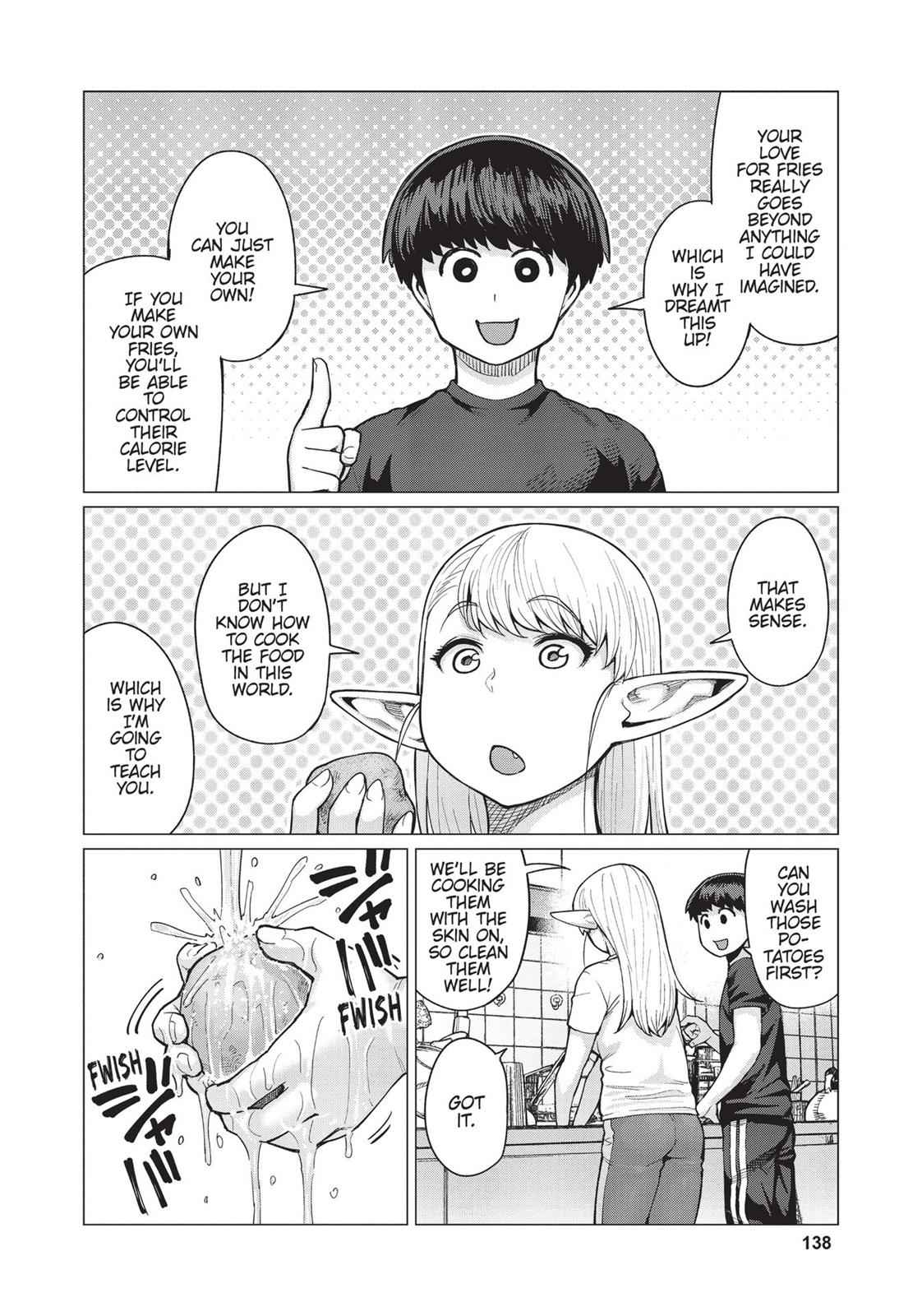 Elf-san wa Yaserarenai Chap 11 - Next Chap 12