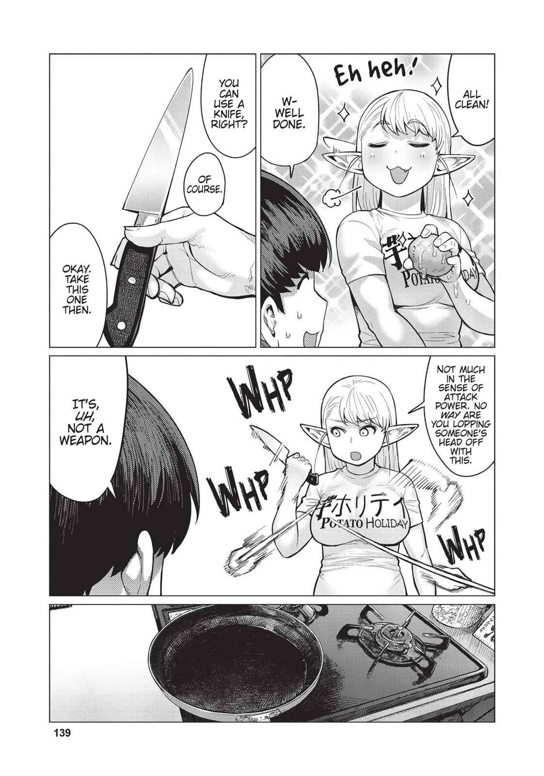 Elf-san wa Yaserarenai Chap 11 - Next Chap 12