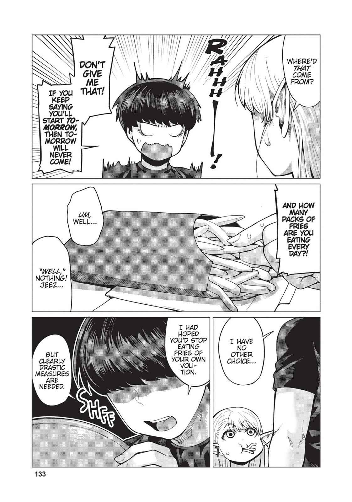 Elf-san wa Yaserarenai Chap 11 - Next Chap 12