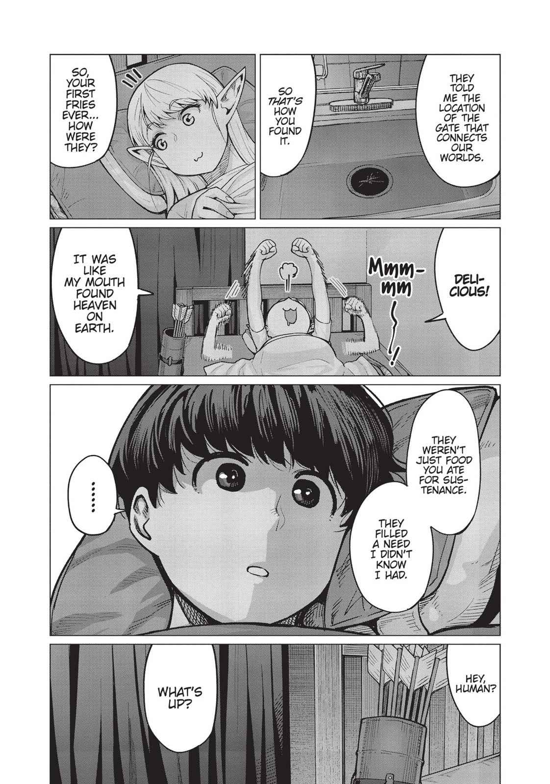 Elf-san wa Yaserarenai Chap 11 - Next Chap 12