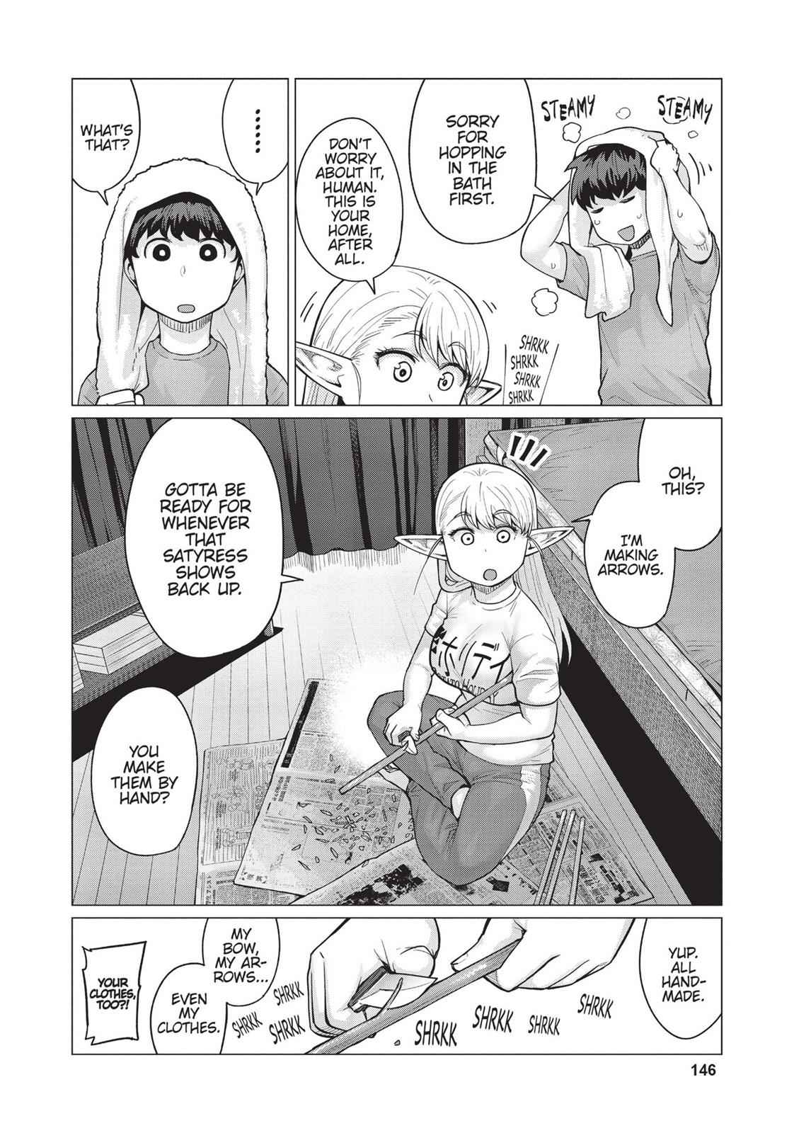 Elf-san wa Yaserarenai Chap 11 - Next Chap 12
