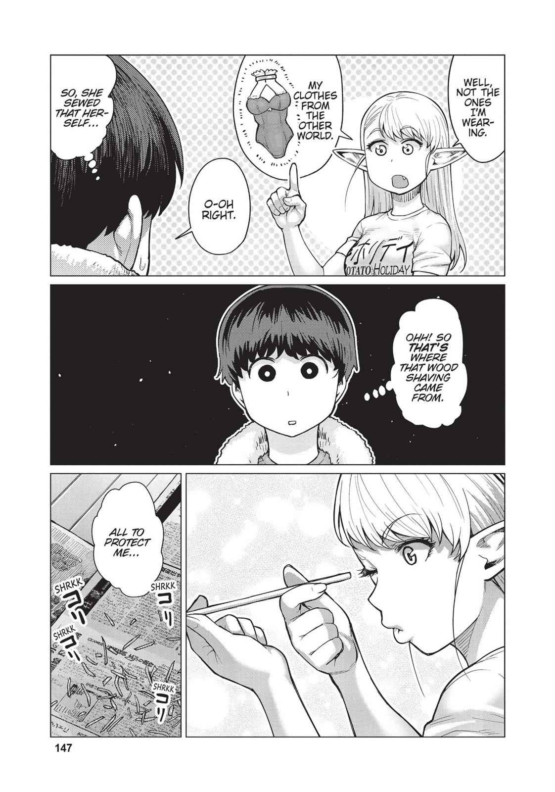Elf-san wa Yaserarenai Chap 11 - Next Chap 12