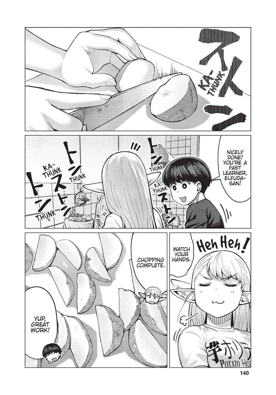 Elf-san wa Yaserarenai Chap 11 - Next Chap 12