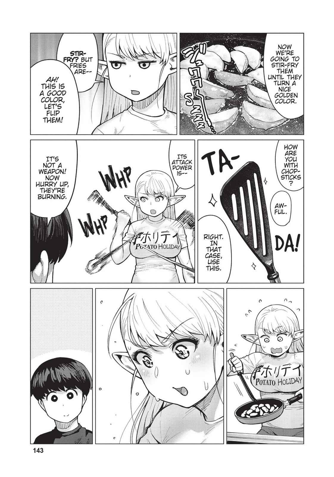 Elf-san wa Yaserarenai Chap 11 - Next Chap 12