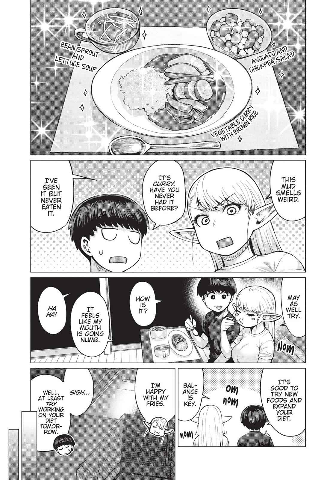 Elf-san wa Yaserarenai Chap 11 - Next Chap 12