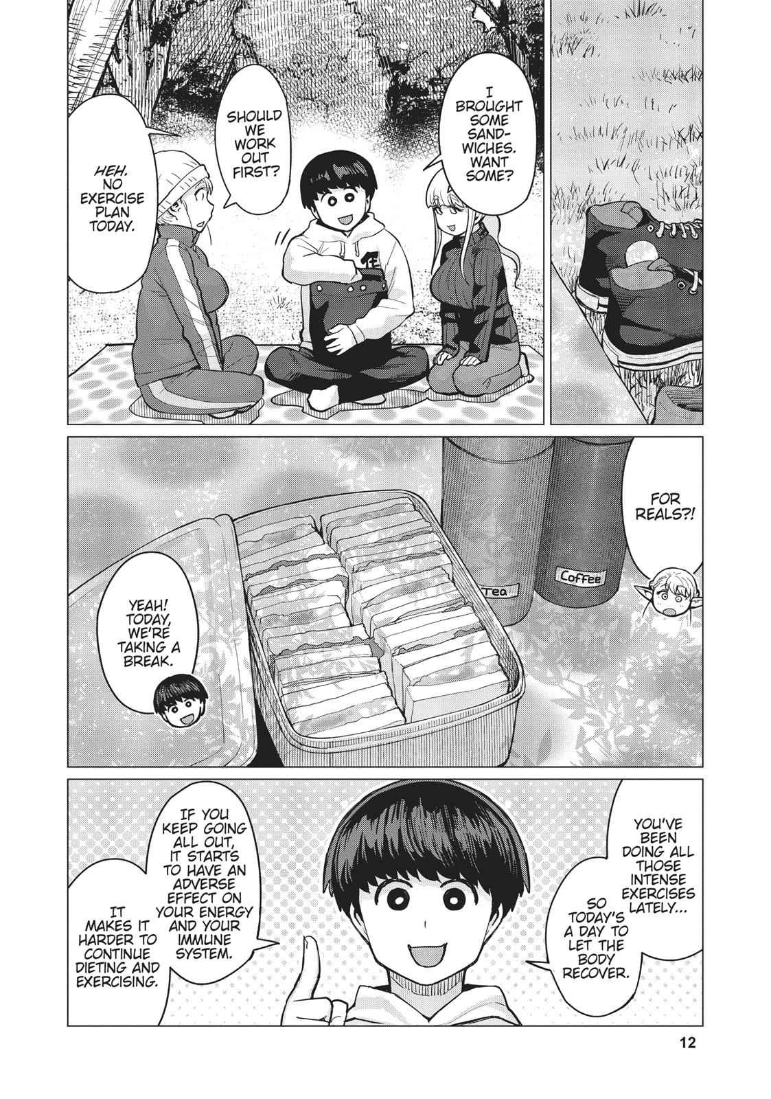Elf-san wa Yaserarenai Chap 12 - Next Chap 13