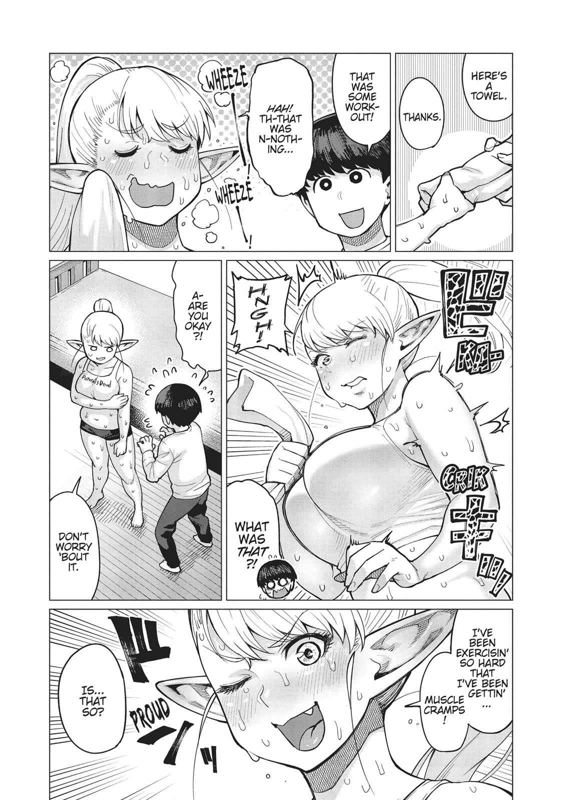 Elf-san wa Yaserarenai Chap 12 - Next Chap 13