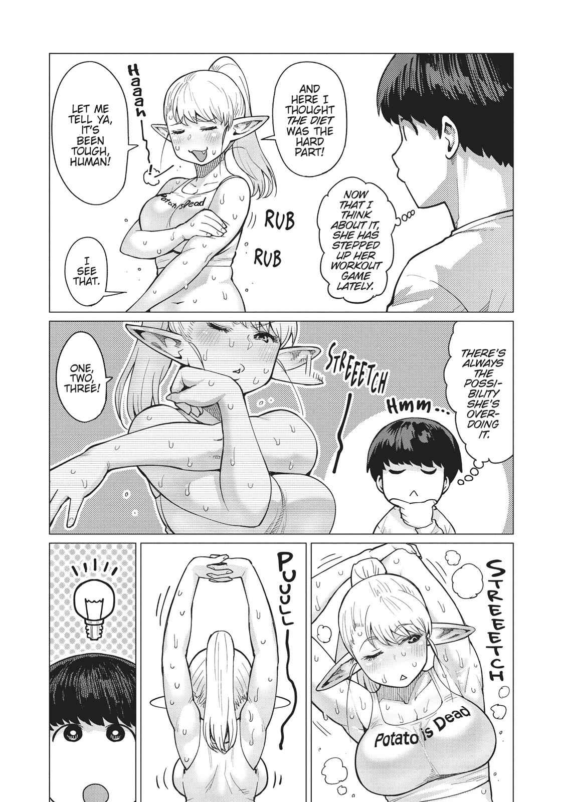 Elf-san wa Yaserarenai Chap 12 - Next Chap 13