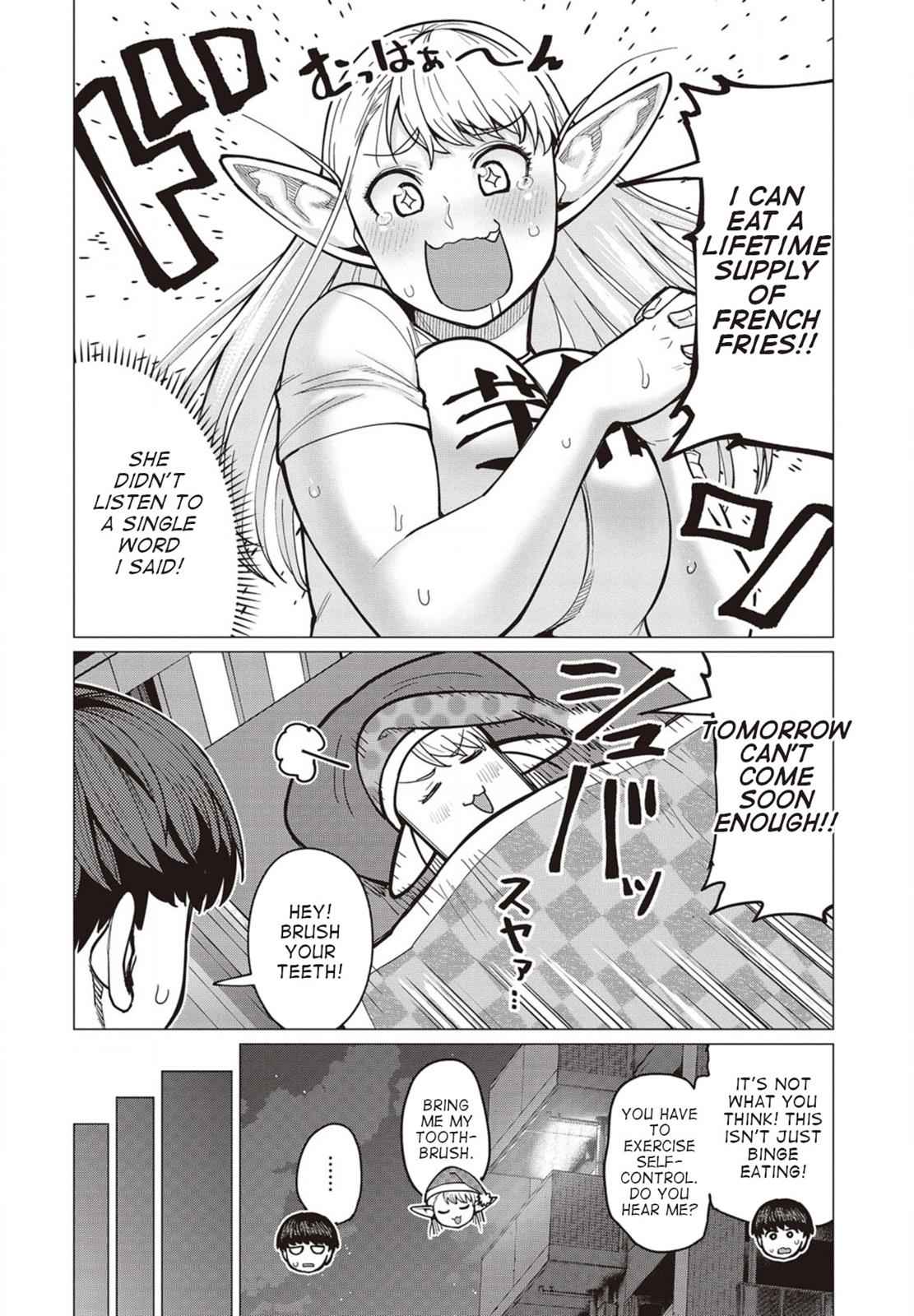 Elf-san wa Yaserarenai Chap 27 - Next Chap 28