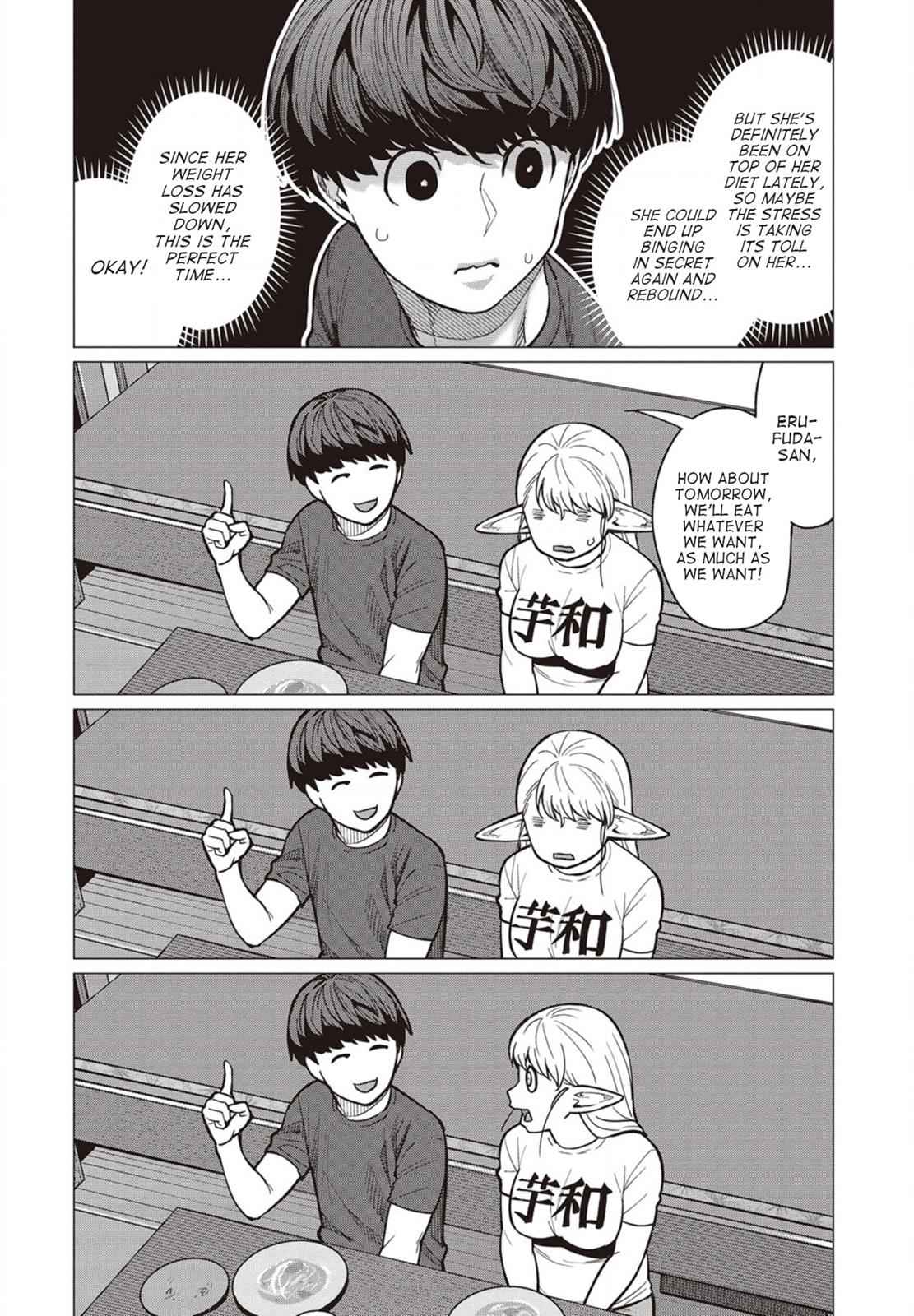 Elf-san wa Yaserarenai Chap 27 - Next Chap 28