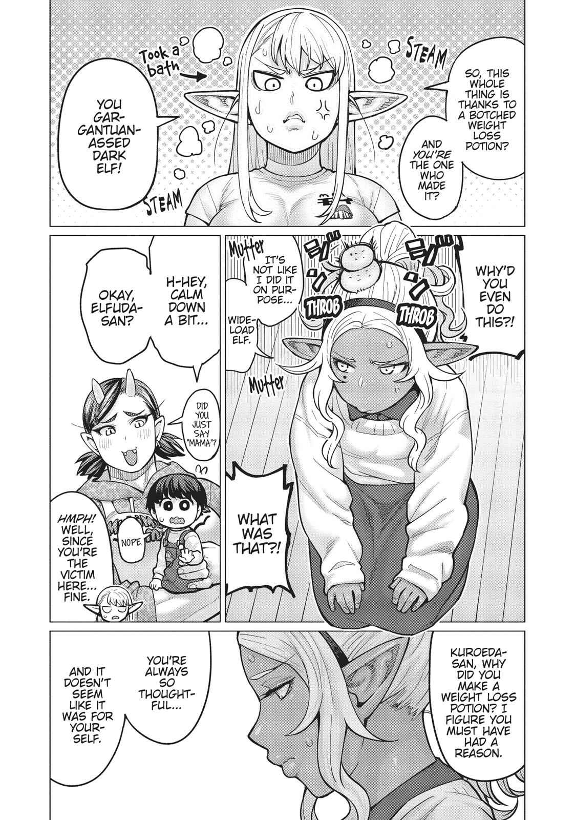 Elf-san wa Yaserarenai Chap 24 - Next Chap 25