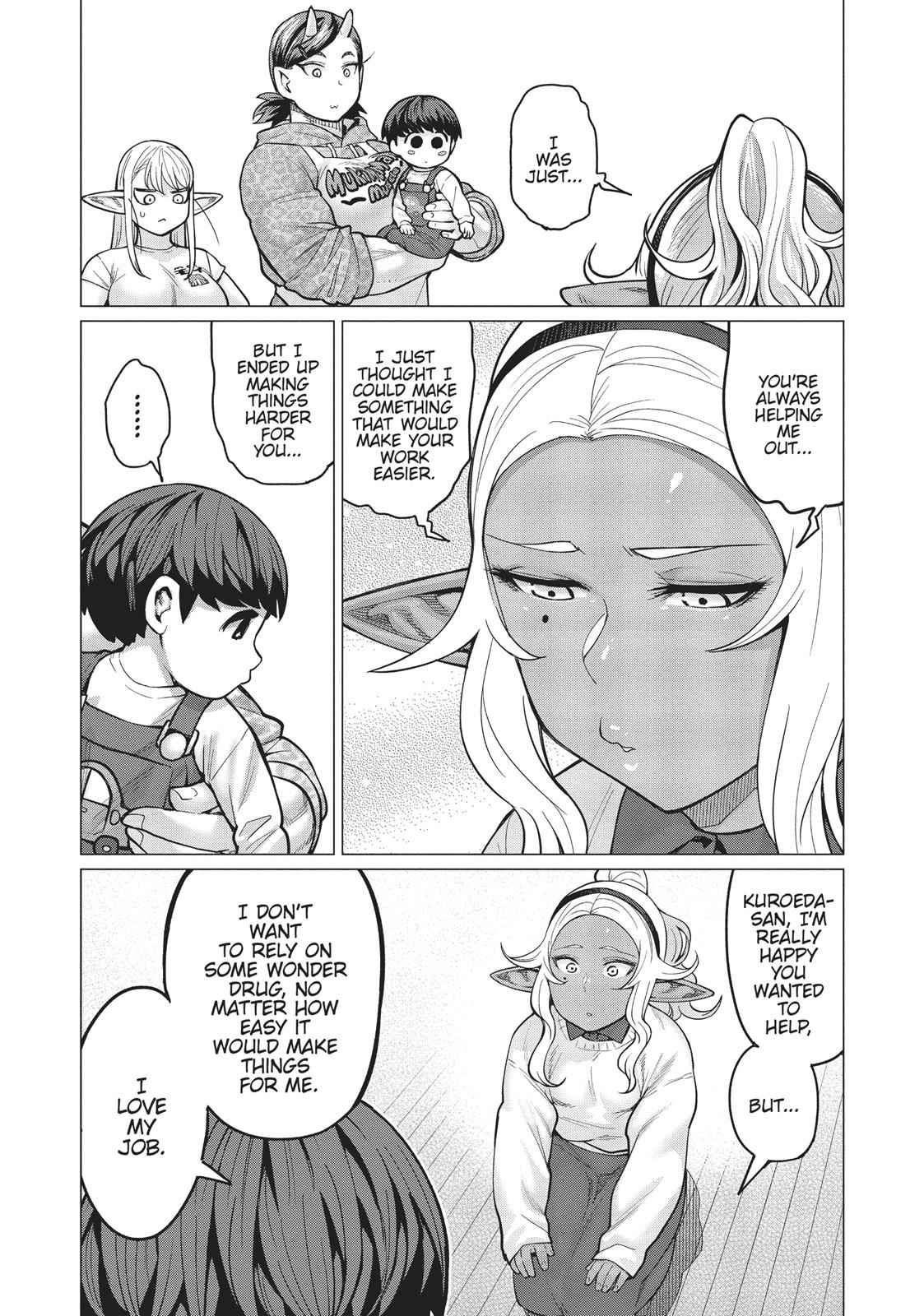Elf-san wa Yaserarenai Chap 24 - Next Chap 25