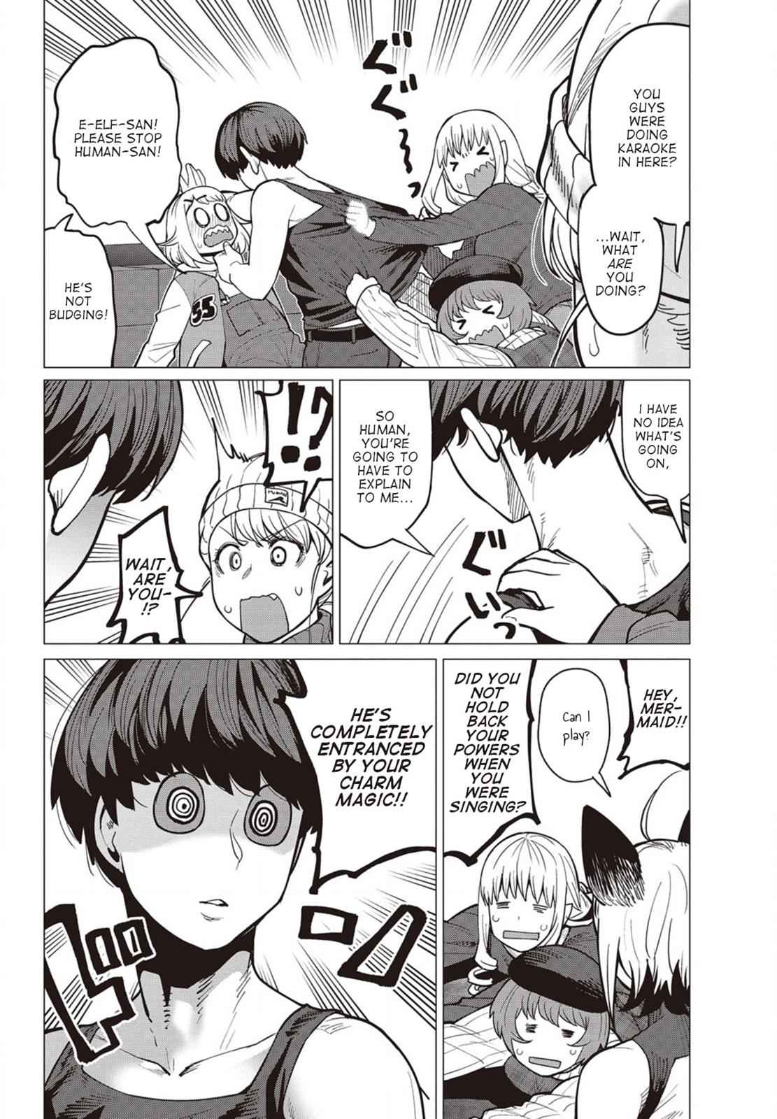 Elf-san wa Yaserarenai Chap 26 - Next Chap 27