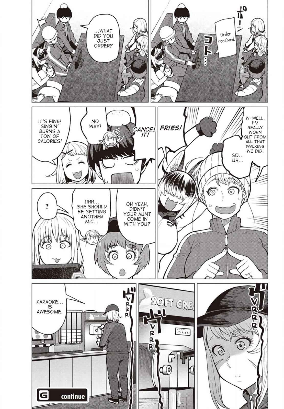 Elf-san wa Yaserarenai Chap 26 - Next Chap 27