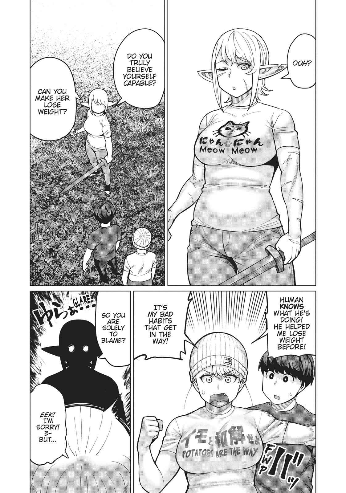 Elf-san wa Yaserarenai Chap 20 - Next Chap 21