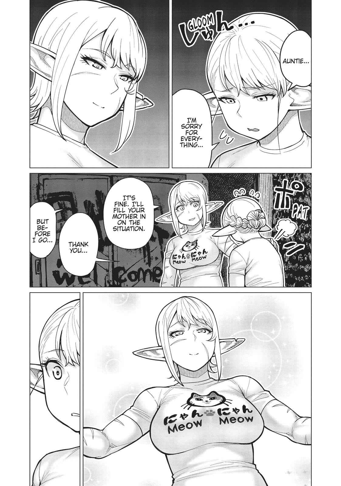 Elf-san wa Yaserarenai Chap 20 - Next Chap 21