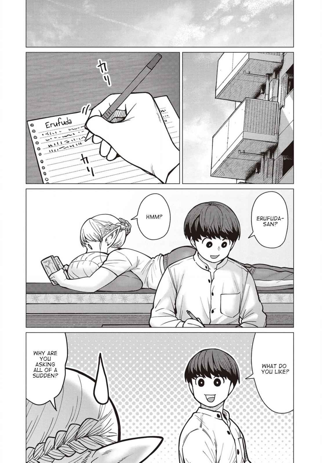 Elf-san wa Yaserarenai Chap 37 - Next Chap 38