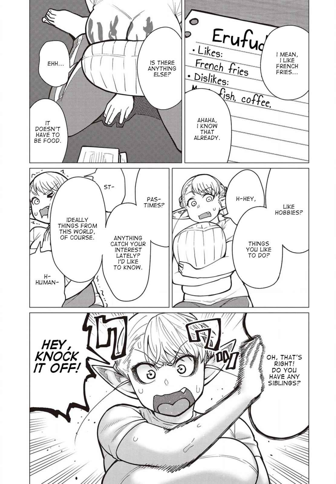 Elf-san wa Yaserarenai Chap 37 - Next Chap 38