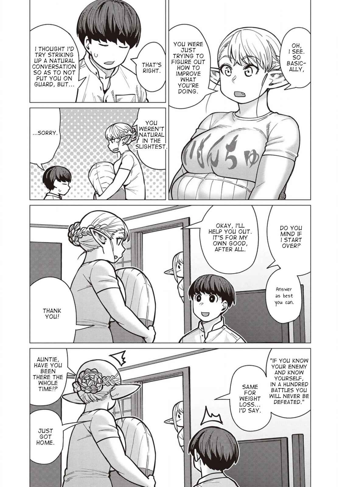 Elf-san wa Yaserarenai Chap 37 - Next Chap 38