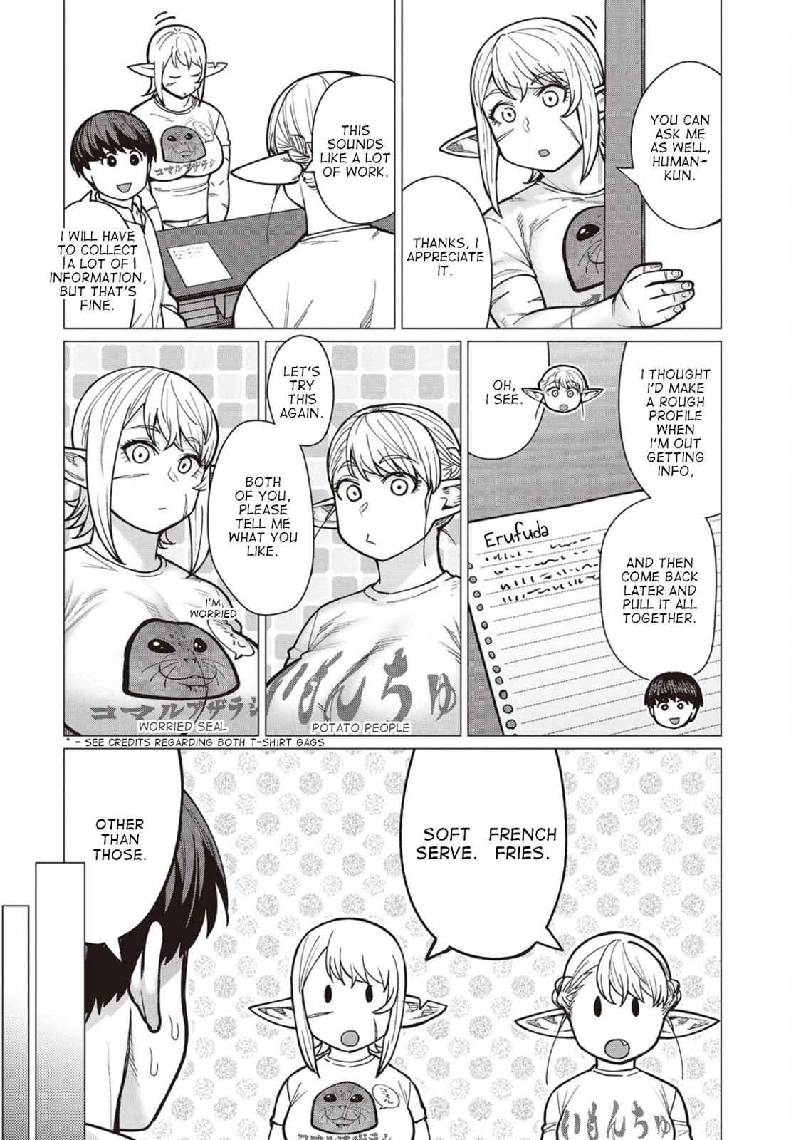 Elf-san wa Yaserarenai Chap 37 - Next Chap 38