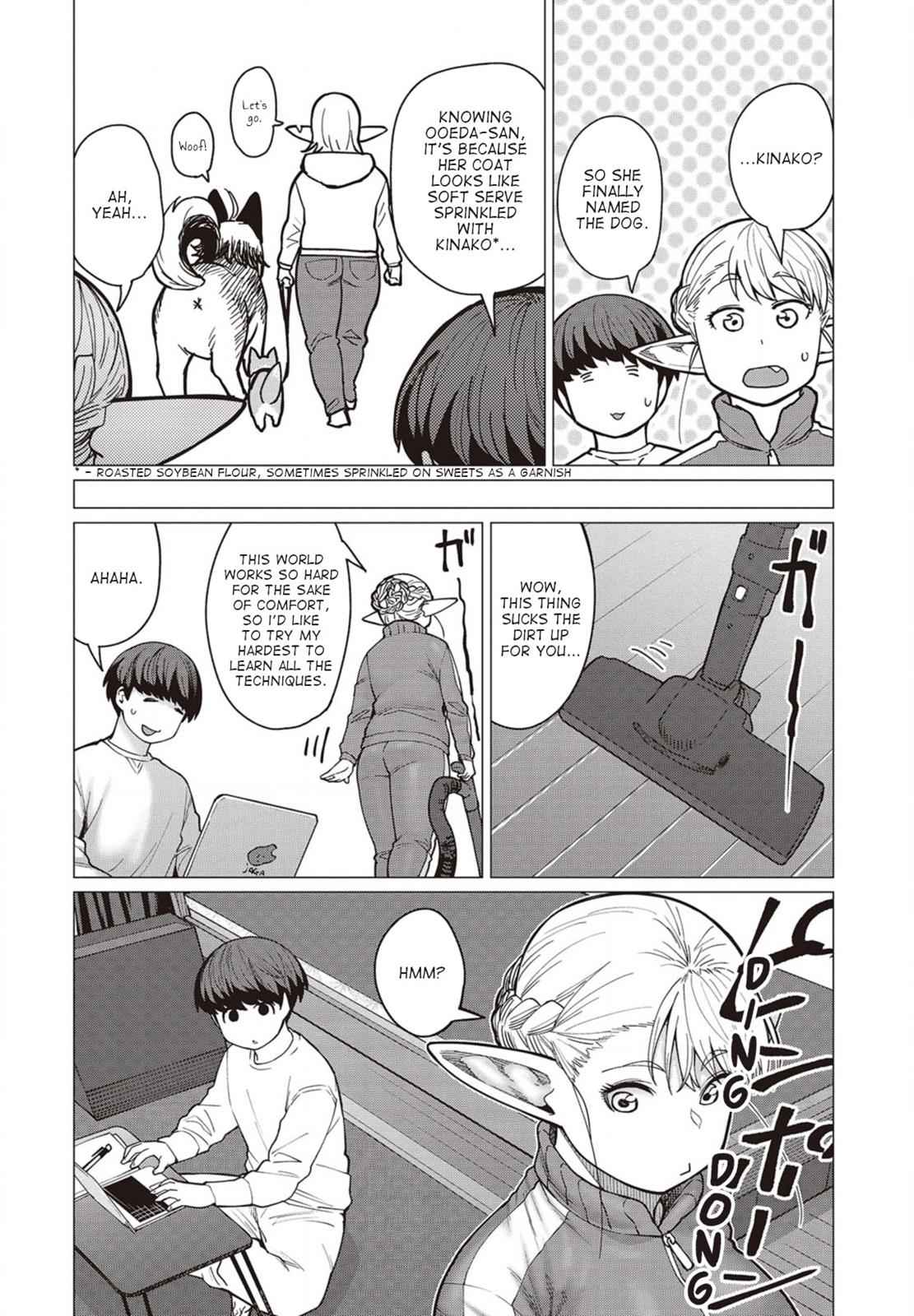 Elf-san wa Yaserarenai Chap 34 - Next Chap 35