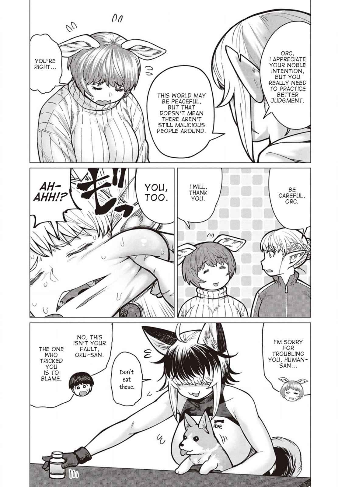 Elf-san wa Yaserarenai Chap 34 - Next Chap 35