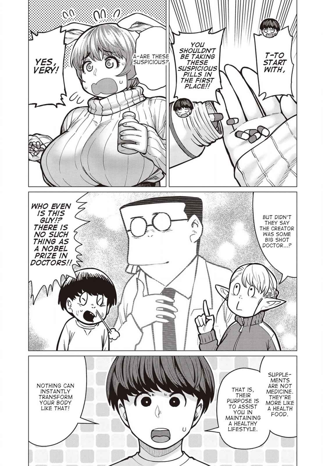 Elf-san wa Yaserarenai Chap 34 - Next Chap 35