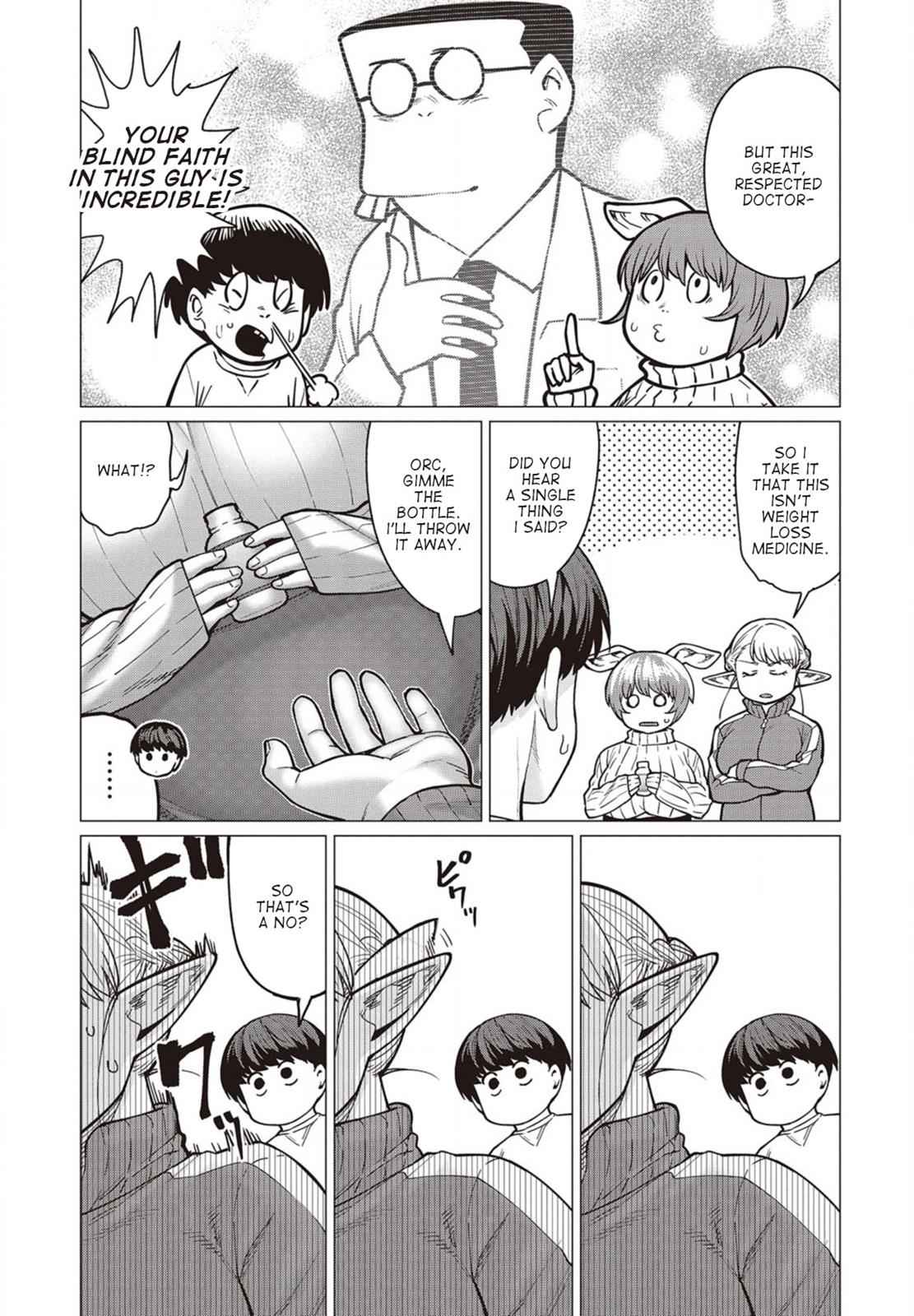 Elf-san wa Yaserarenai Chap 34 - Next Chap 35