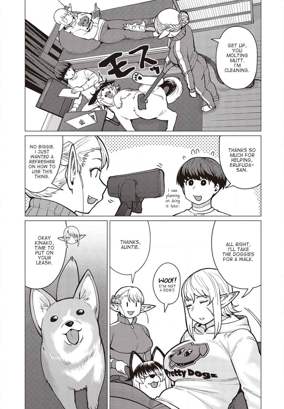 Elf-san wa Yaserarenai Chap 34 - Next Chap 35