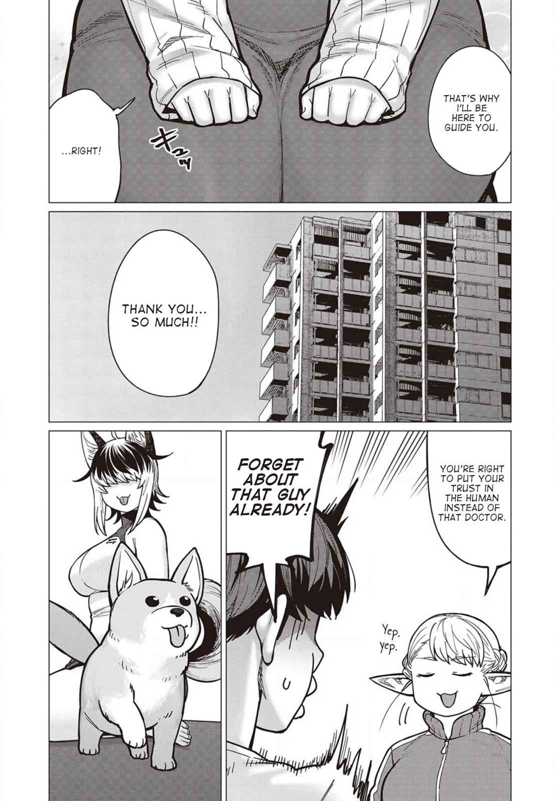 Elf-san wa Yaserarenai Chap 34 - Next Chap 35