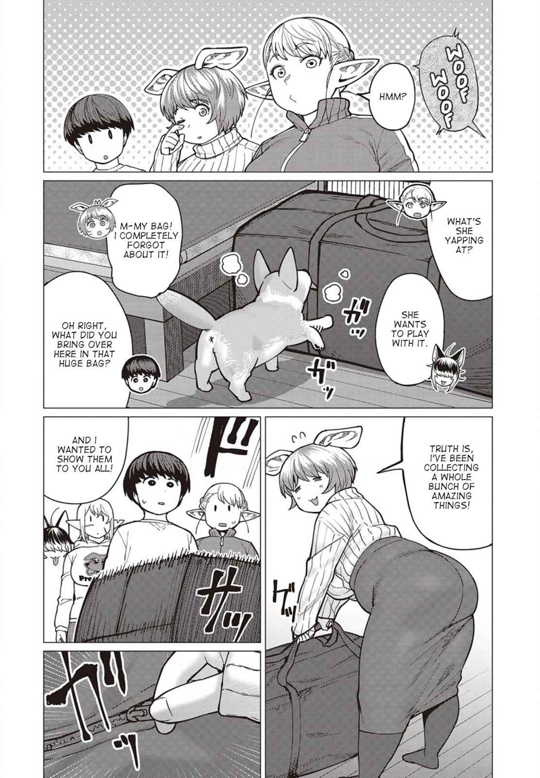 Elf-san wa Yaserarenai Chap 34 - Next Chap 35