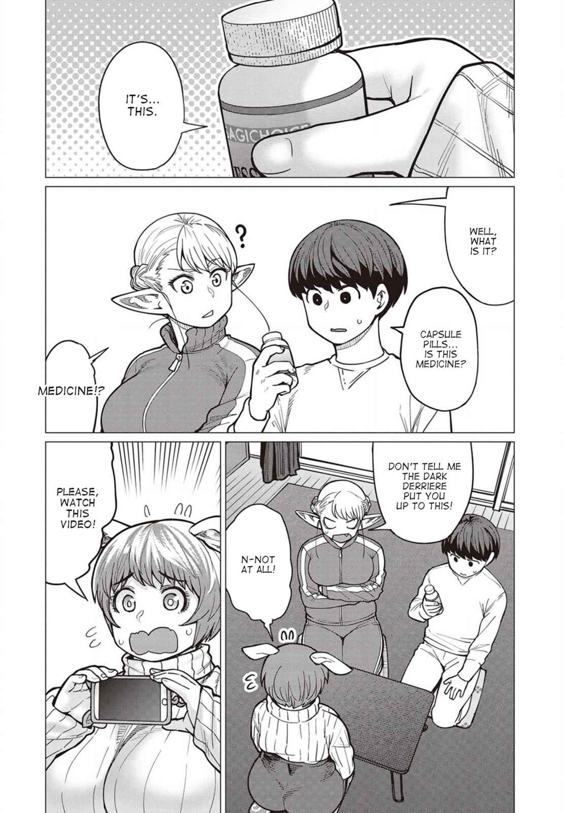 Elf-san wa Yaserarenai Chap 34 - Next Chap 35