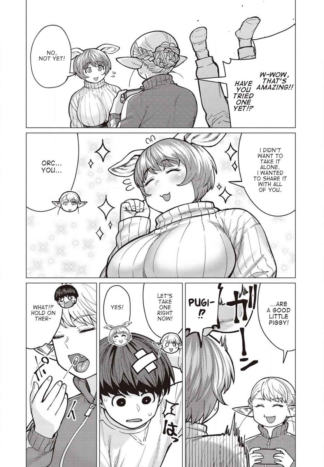 Elf-san wa Yaserarenai Chap 34 - Next Chap 35