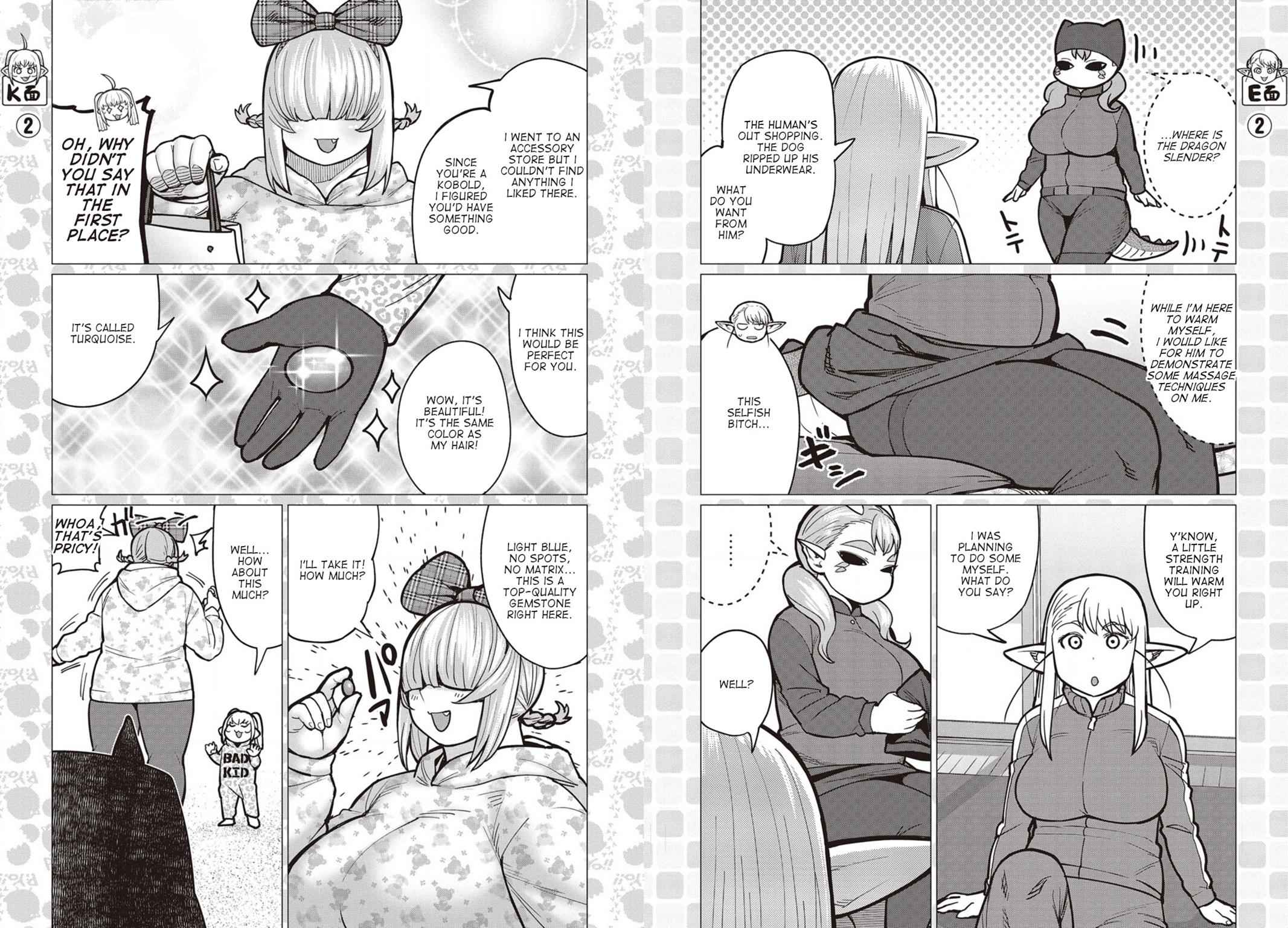 Elf-san wa Yaserarenai Chap 35 - Next Chap 36