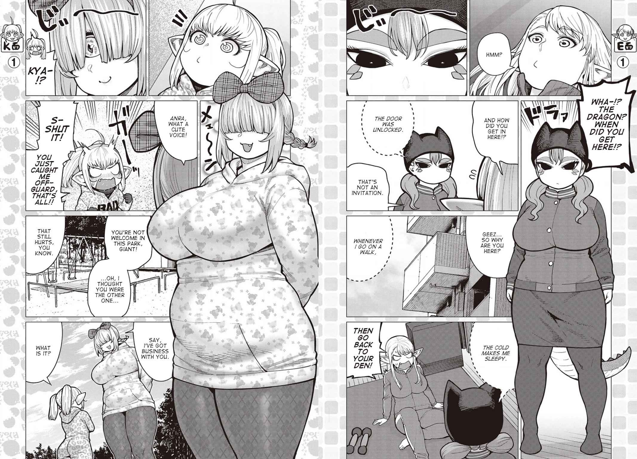 Elf-san wa Yaserarenai Chap 35 - Next Chap 36