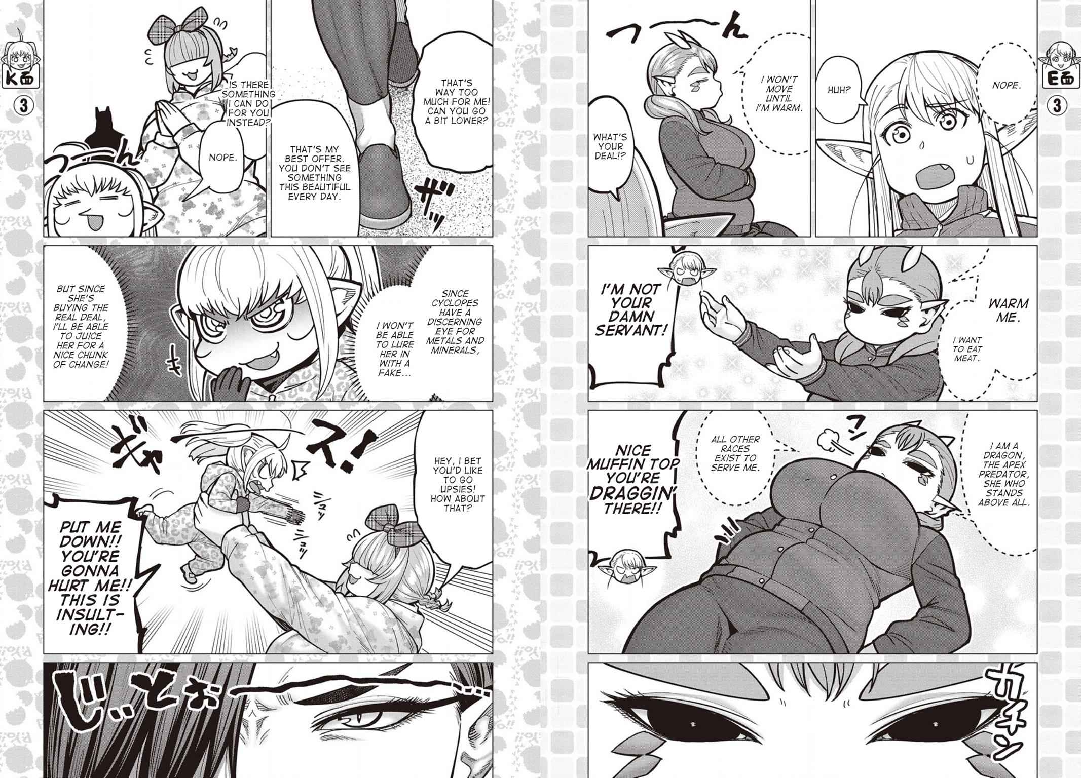 Elf-san wa Yaserarenai Chap 35 - Next Chap 36
