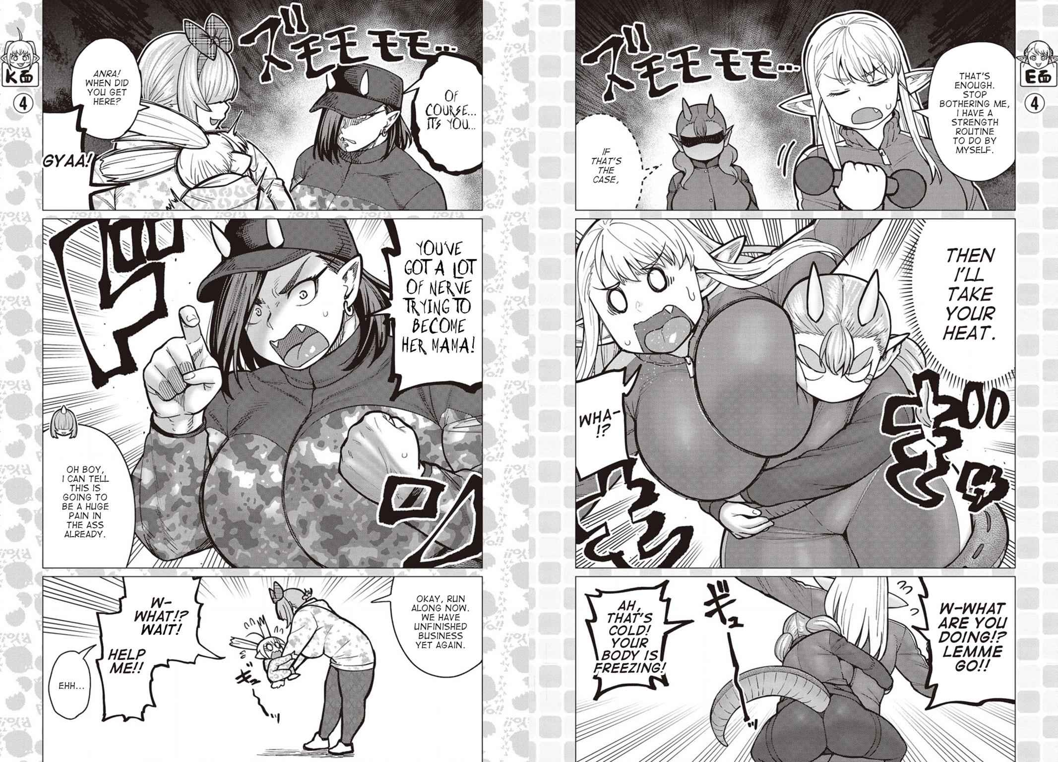 Elf-san wa Yaserarenai Chap 35 - Next Chap 36