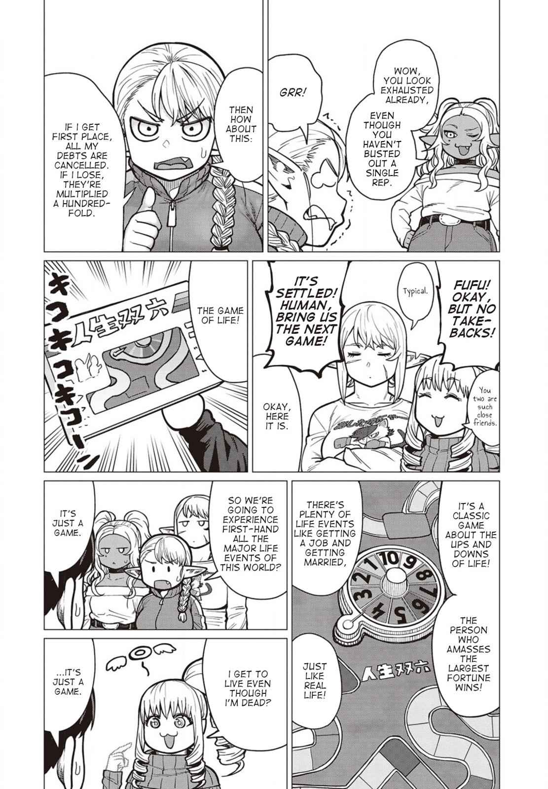 Elf-san wa Yaserarenai Chap 36 - Next Chap 37