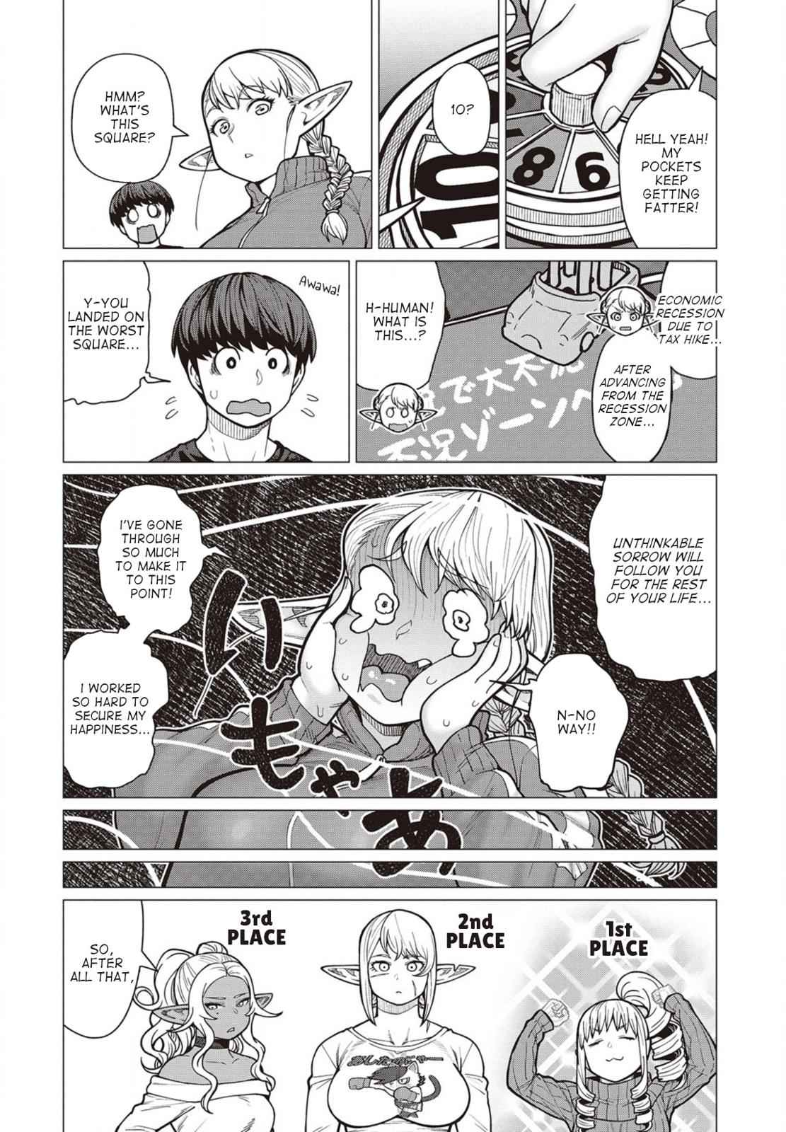 Elf-san wa Yaserarenai Chap 36 - Next Chap 37