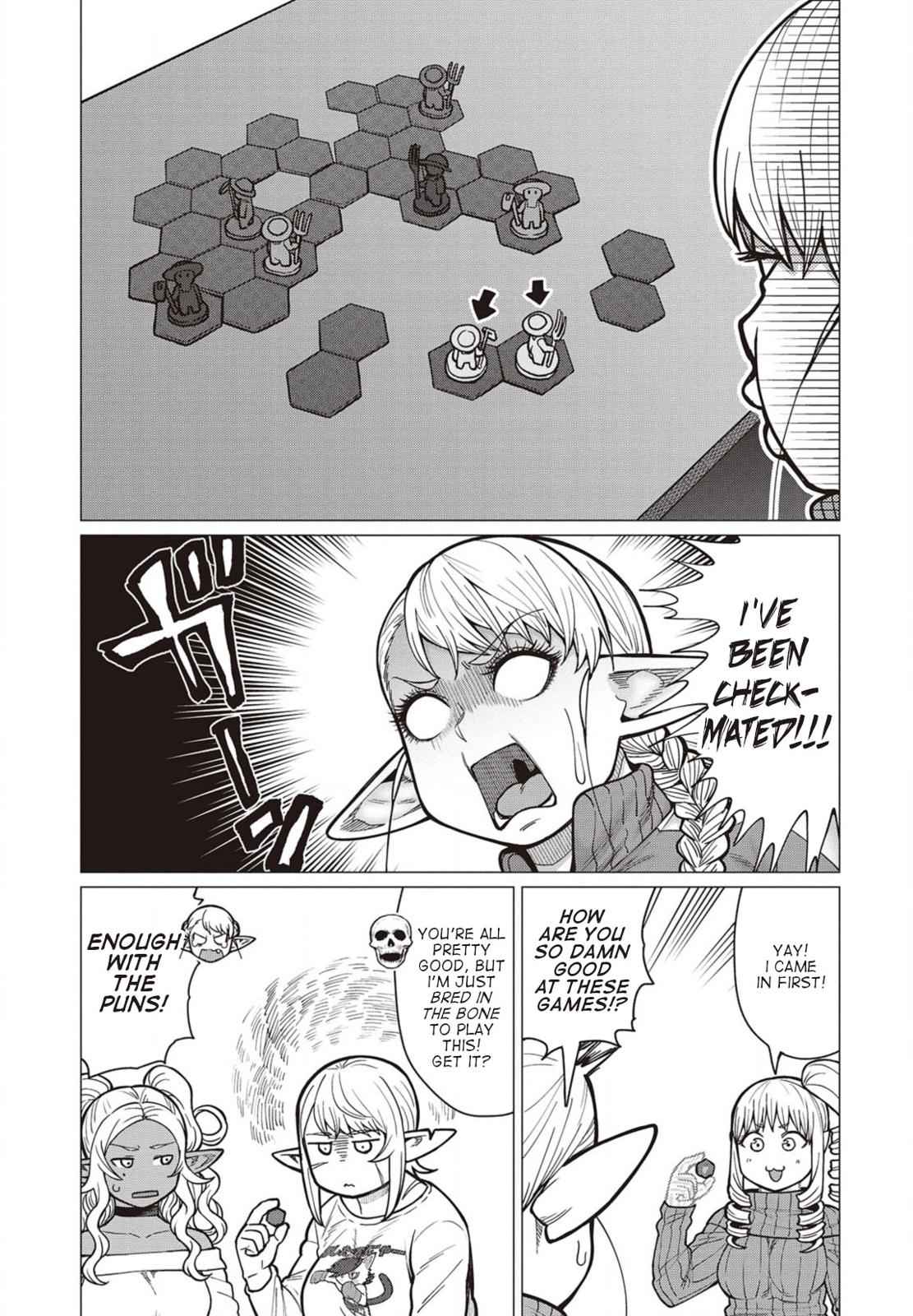 Elf-san wa Yaserarenai Chap 36 - Next Chap 37
