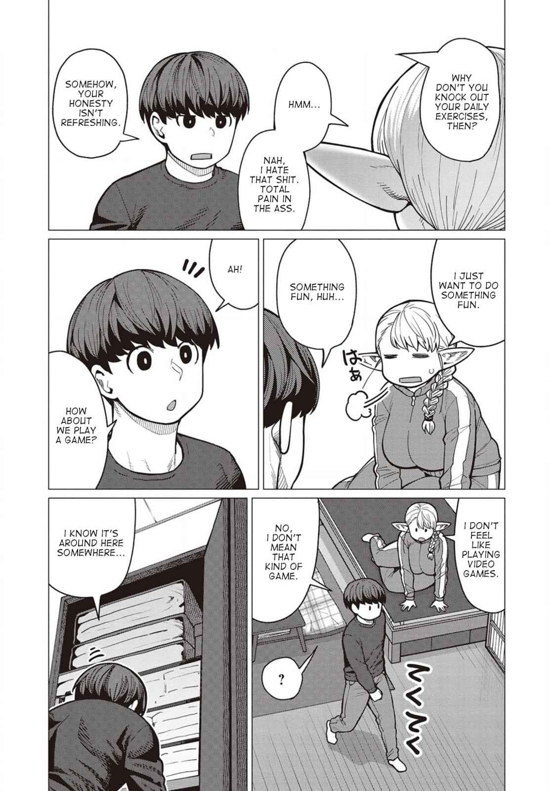 Elf-san wa Yaserarenai Chap 36 - Next Chap 37