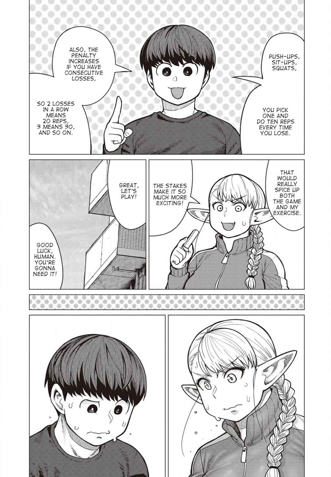 Elf-san wa Yaserarenai Chap 36 - Next Chap 37