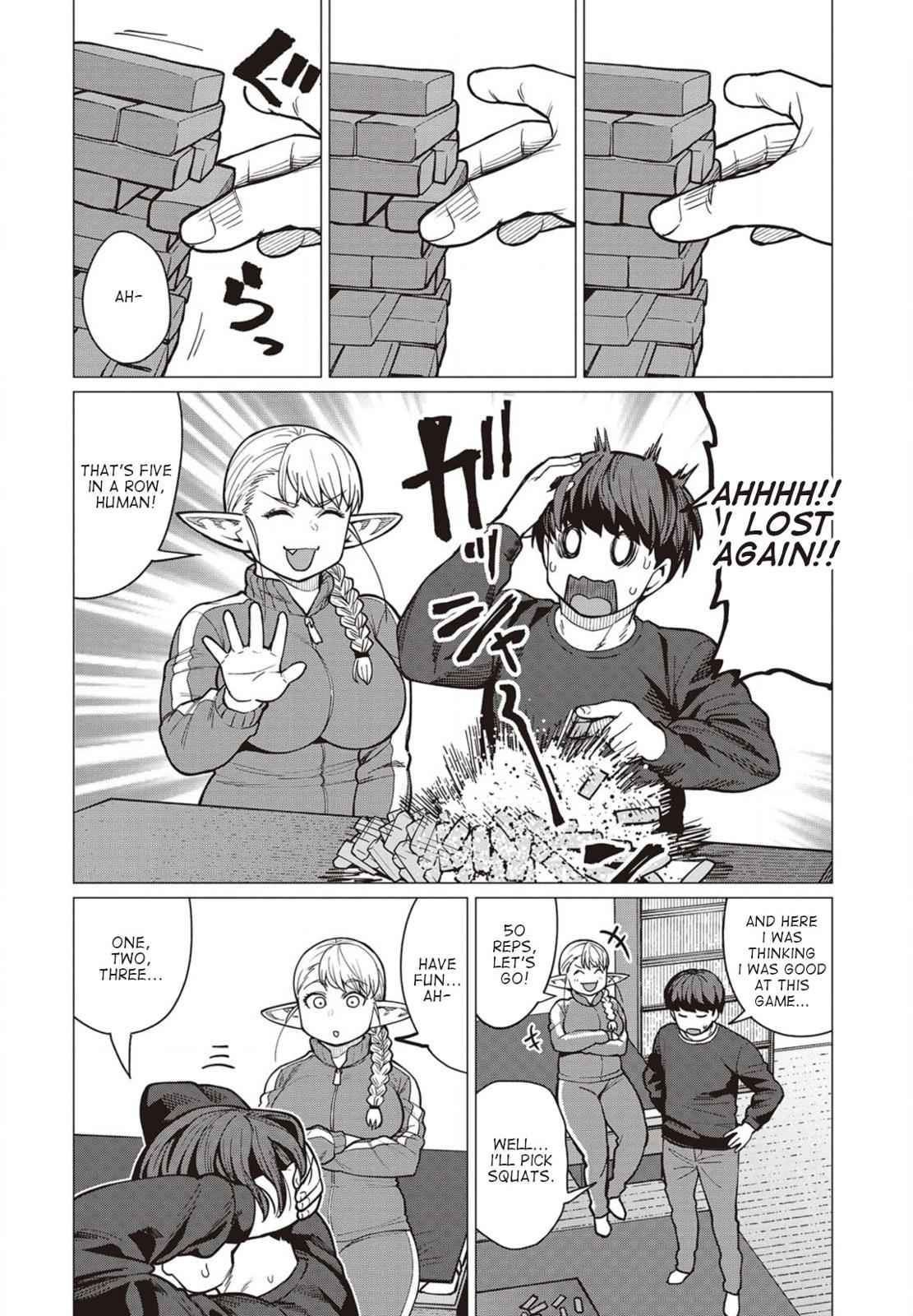 Elf-san wa Yaserarenai Chap 36 - Next Chap 37