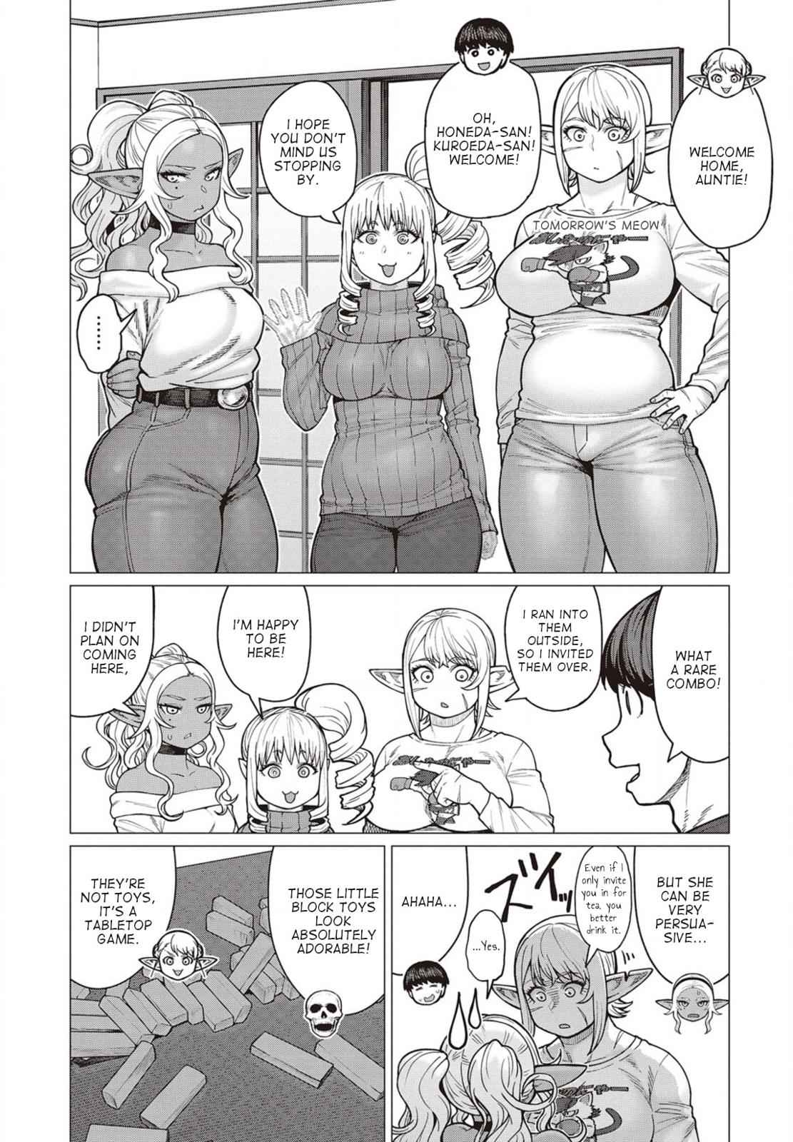 Elf-san wa Yaserarenai Chap 36 - Next Chap 37