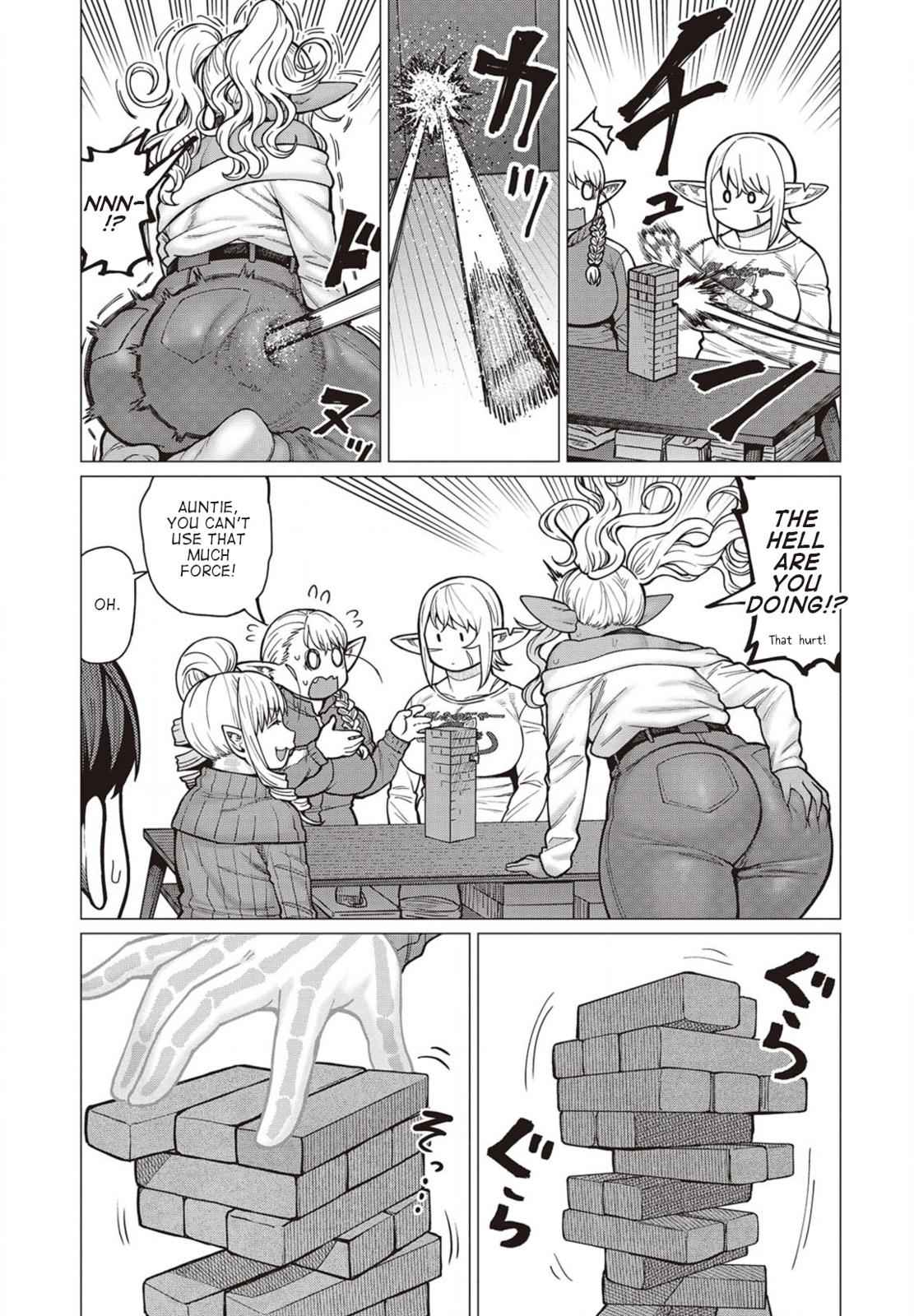 Elf-san wa Yaserarenai Chap 36 - Next Chap 37