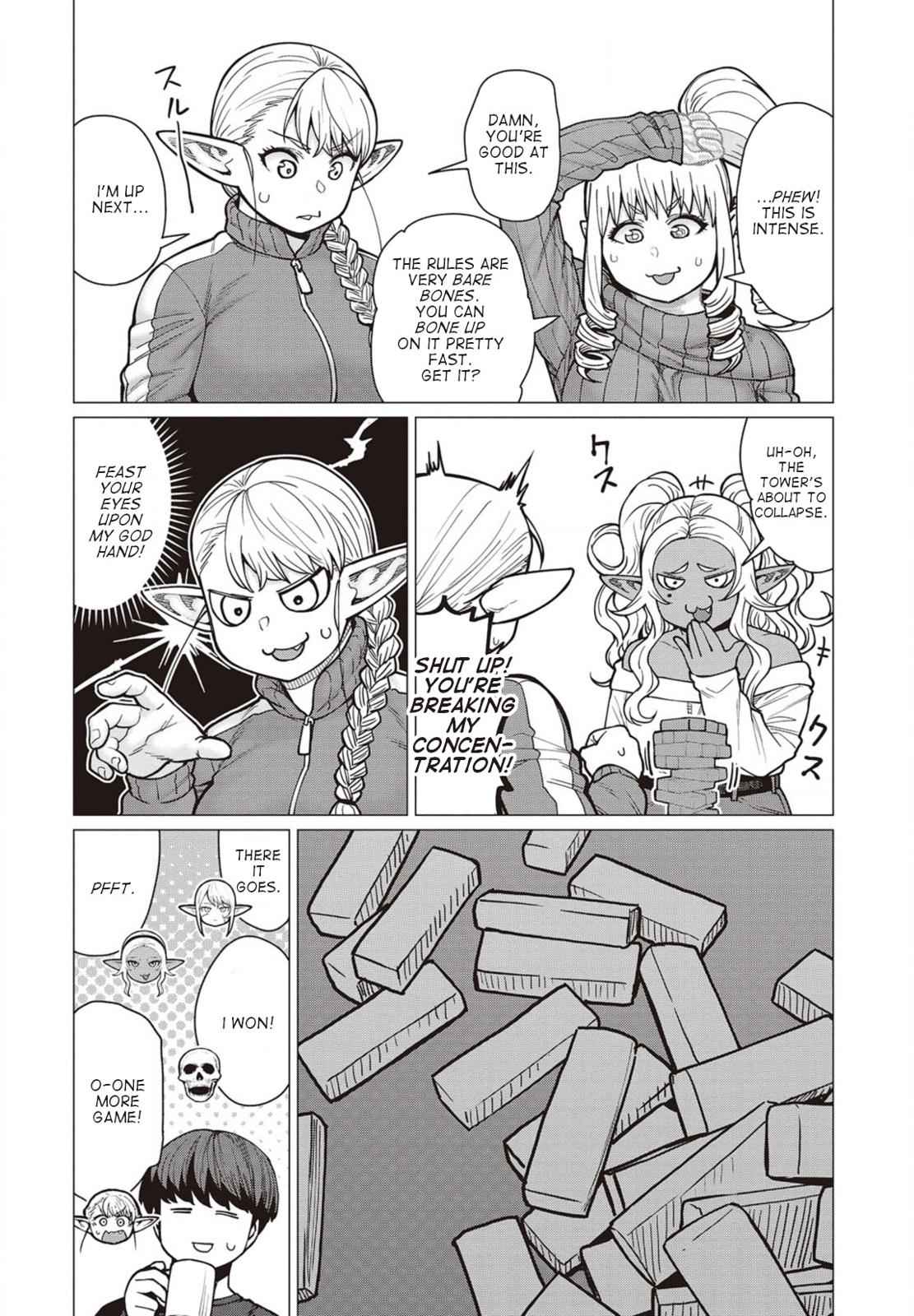 Elf-san wa Yaserarenai Chap 36 - Next Chap 37