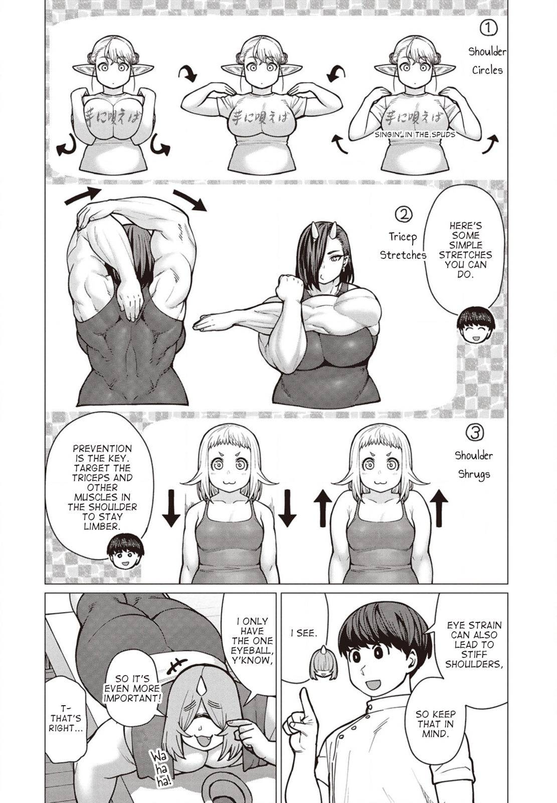Elf-san wa Yaserarenai Chap 38 - Next Chap 39