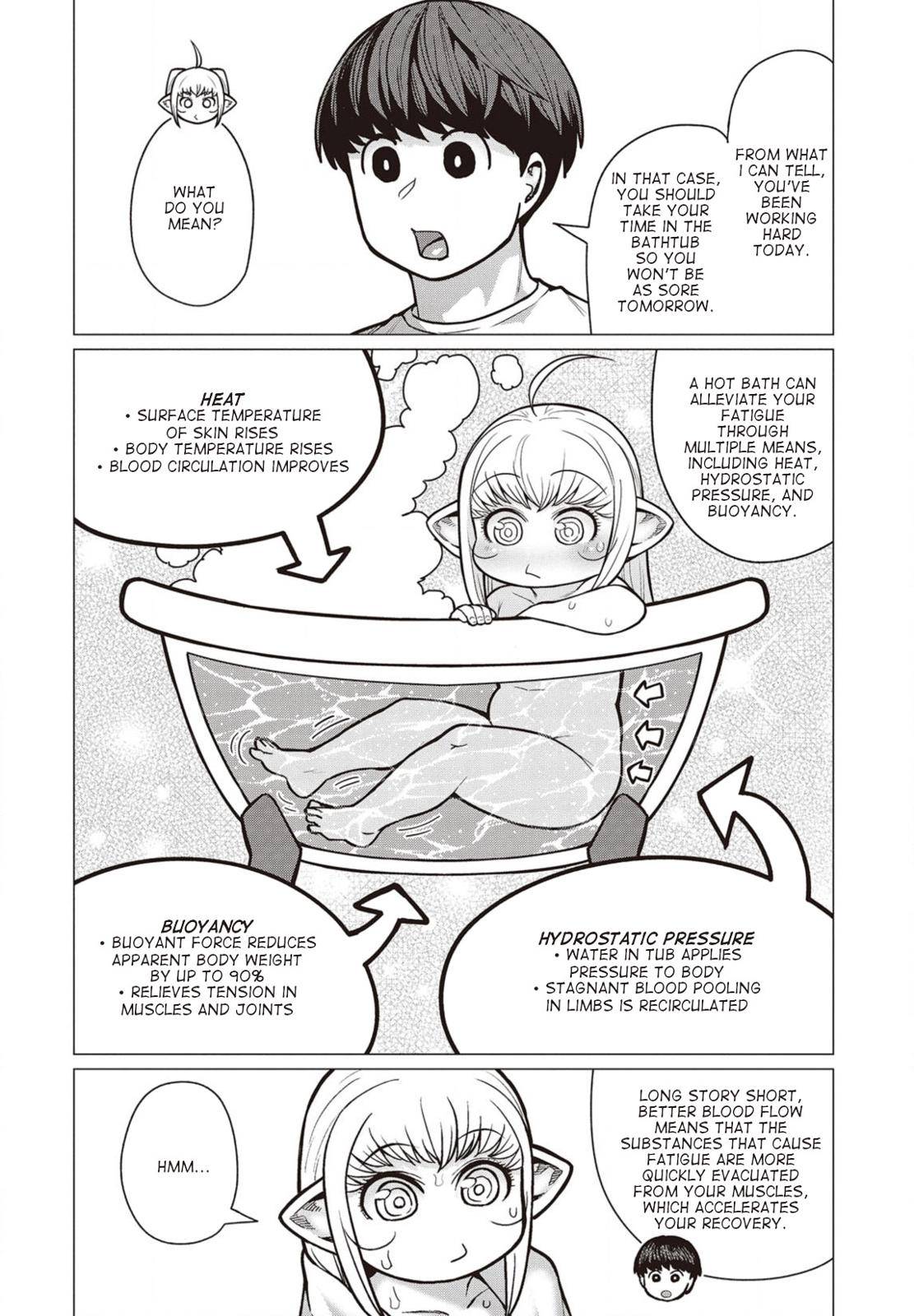 Elf-san wa Yaserarenai Chap 39 - Next Chap 40